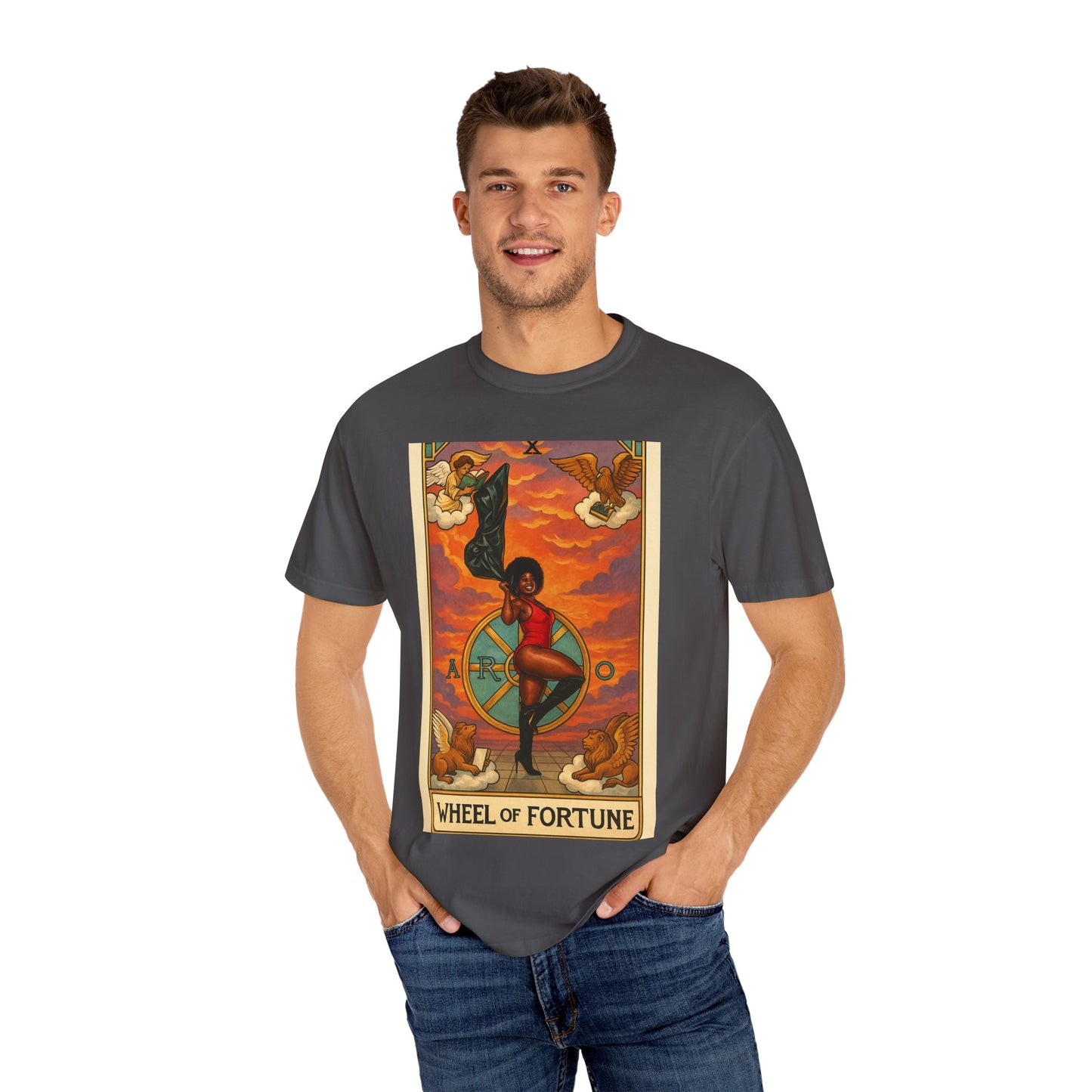The wheel of fortune oracle tee