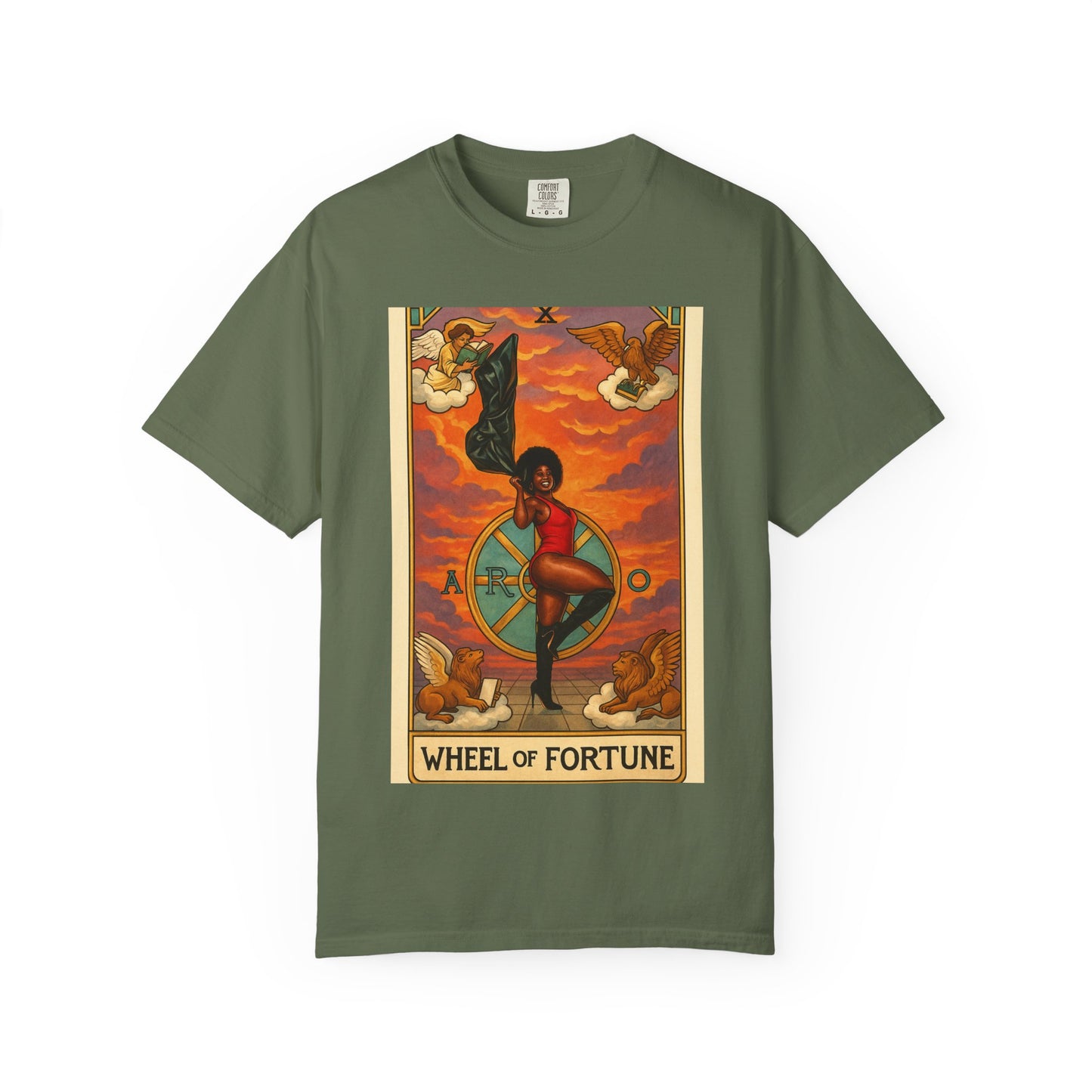 The wheel of fortune oracle tee