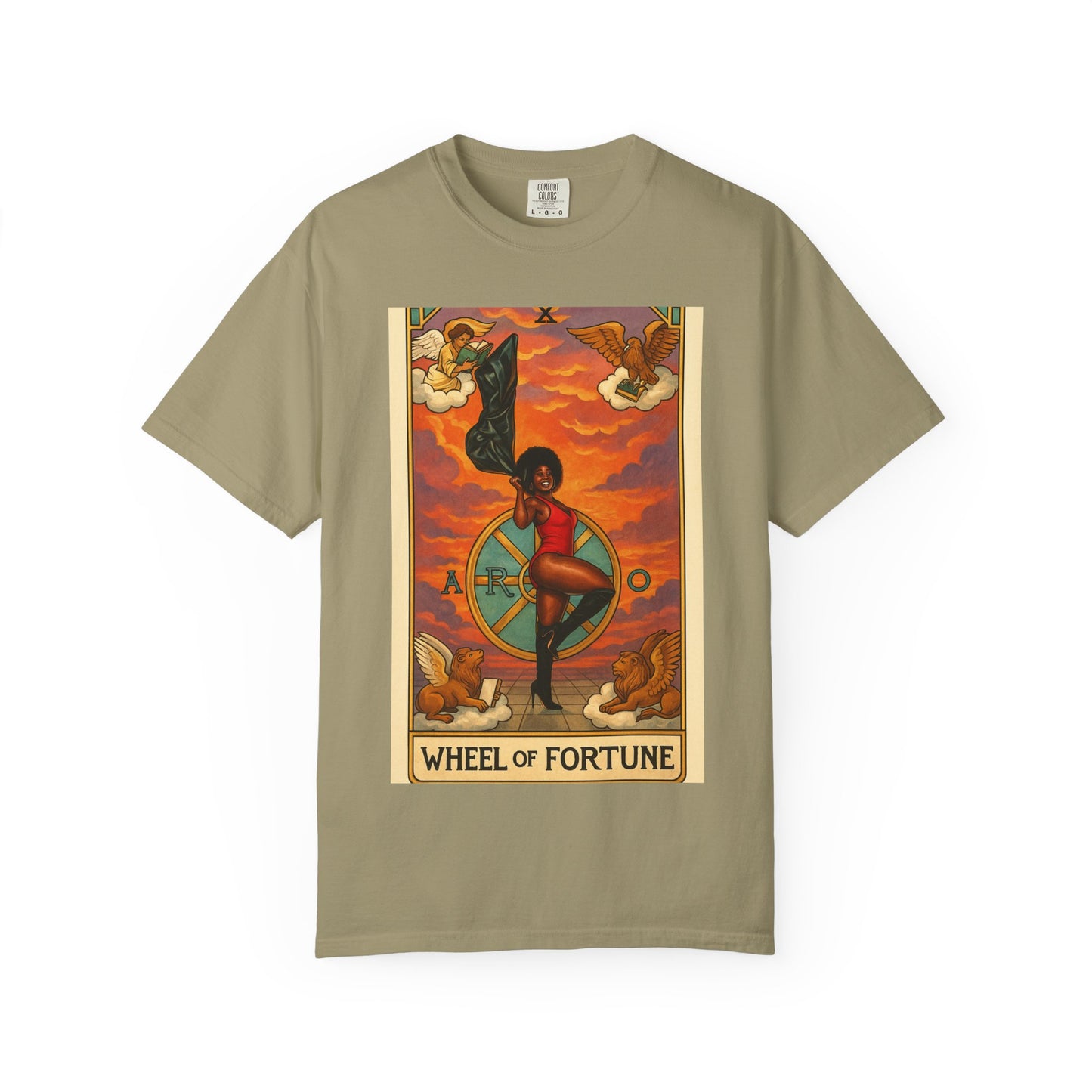 The wheel of fortune oracle tee