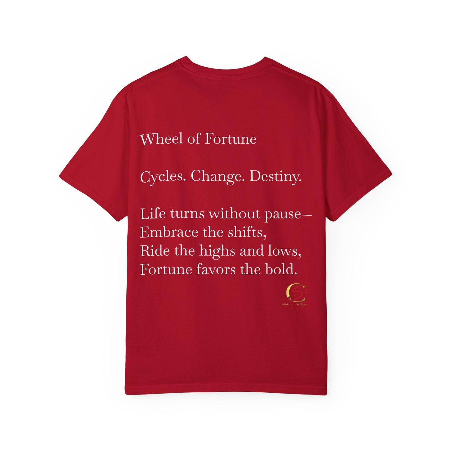 The wheel of fortune oracle tee