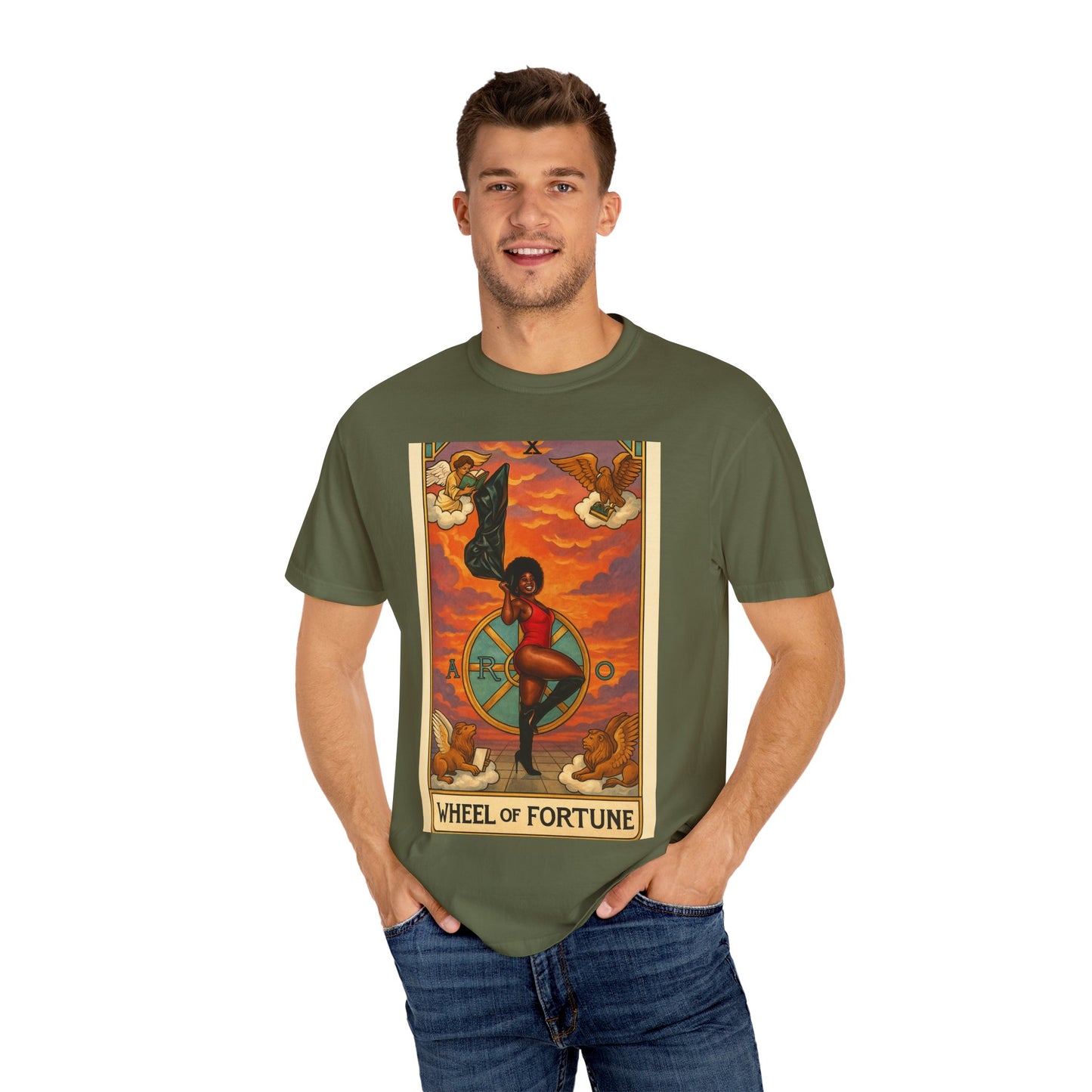 The wheel of fortune oracle tee
