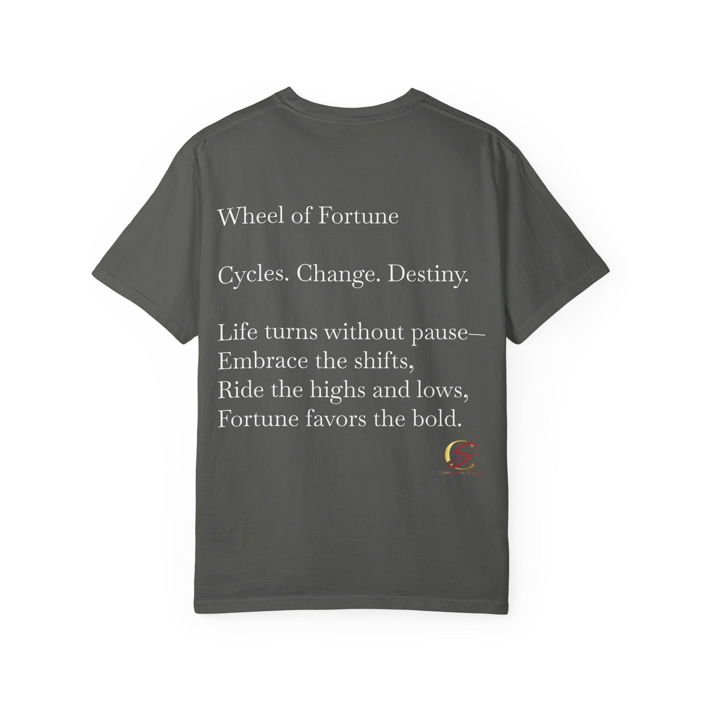 The wheel of fortune oracle tee