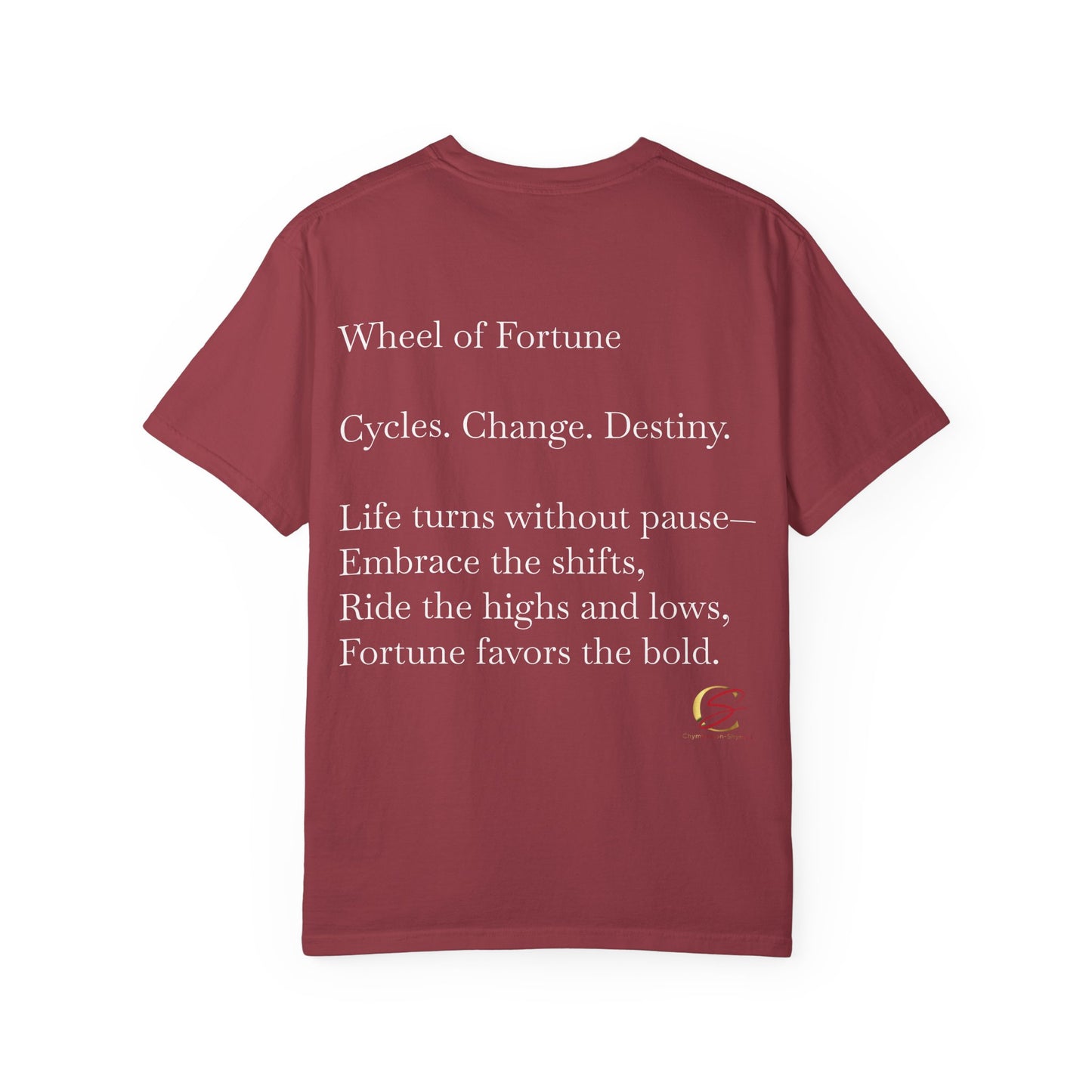 The wheel of fortune oracle tee