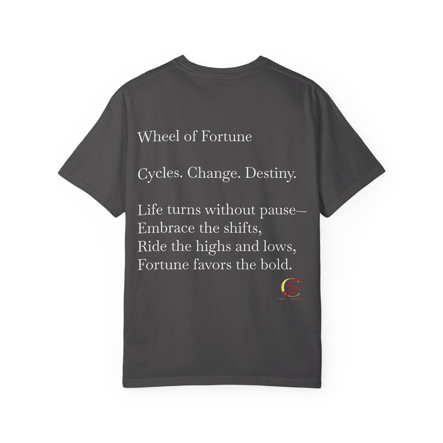 The wheel of fortune oracle tee