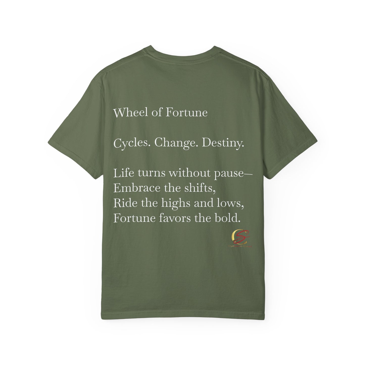 The wheel of fortune oracle tee