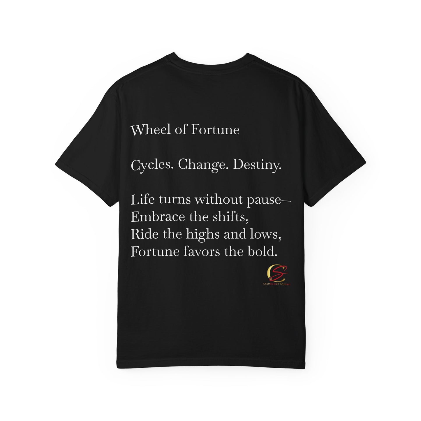 The wheel of fortune oracle tee