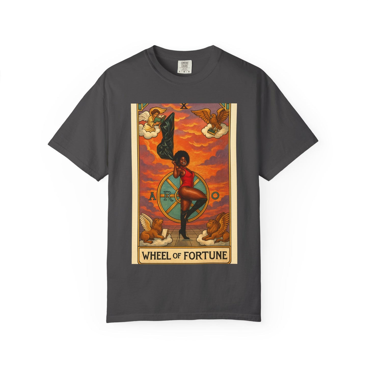 The wheel of fortune oracle tee