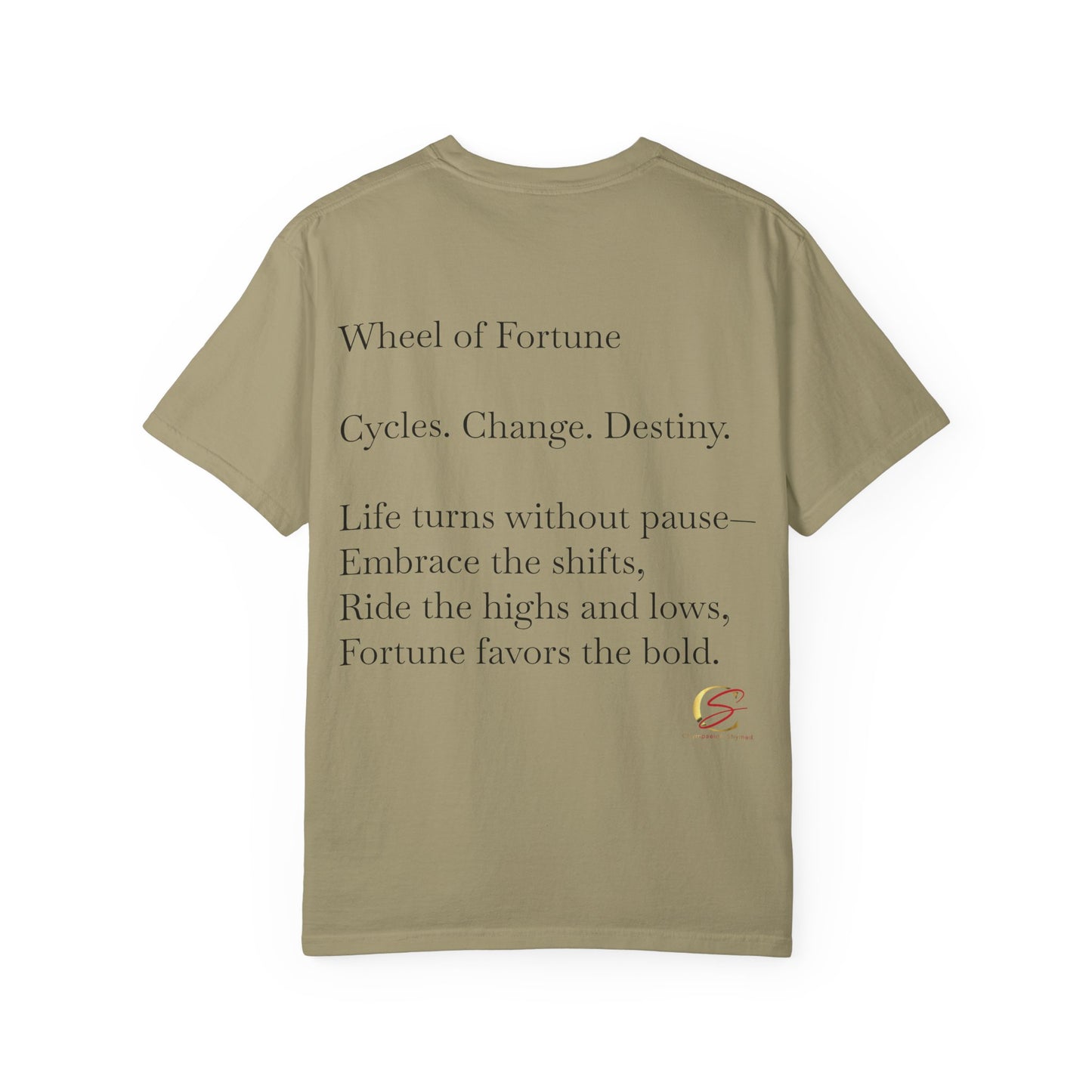 The wheel of fortune oracle tee