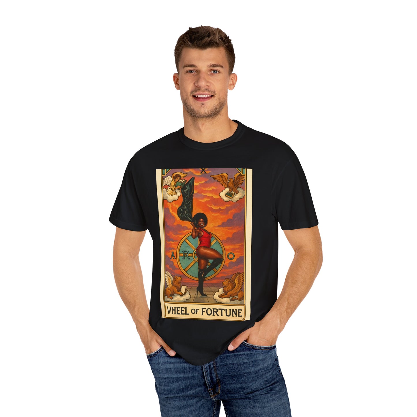 The wheel of fortune oracle tee