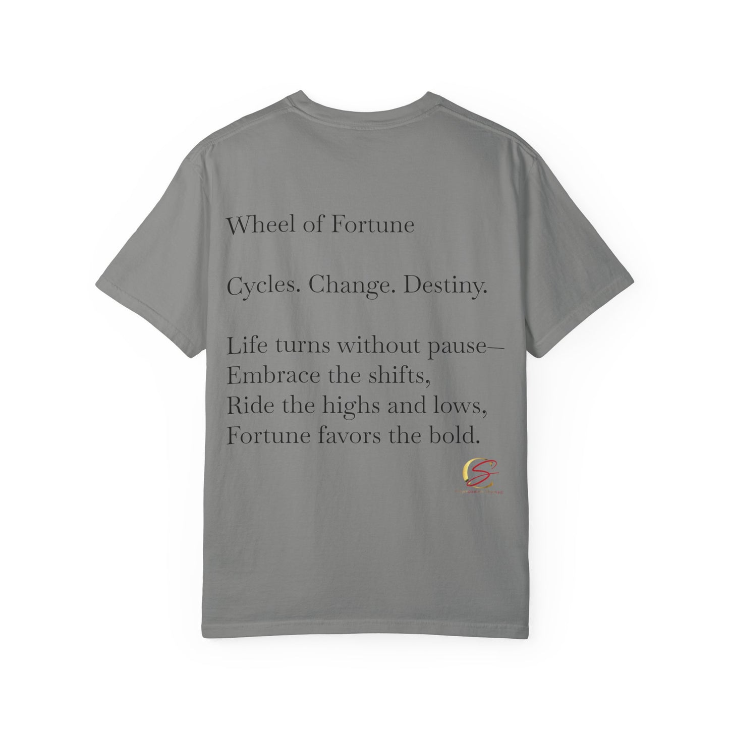 The wheel of fortune oracle tee