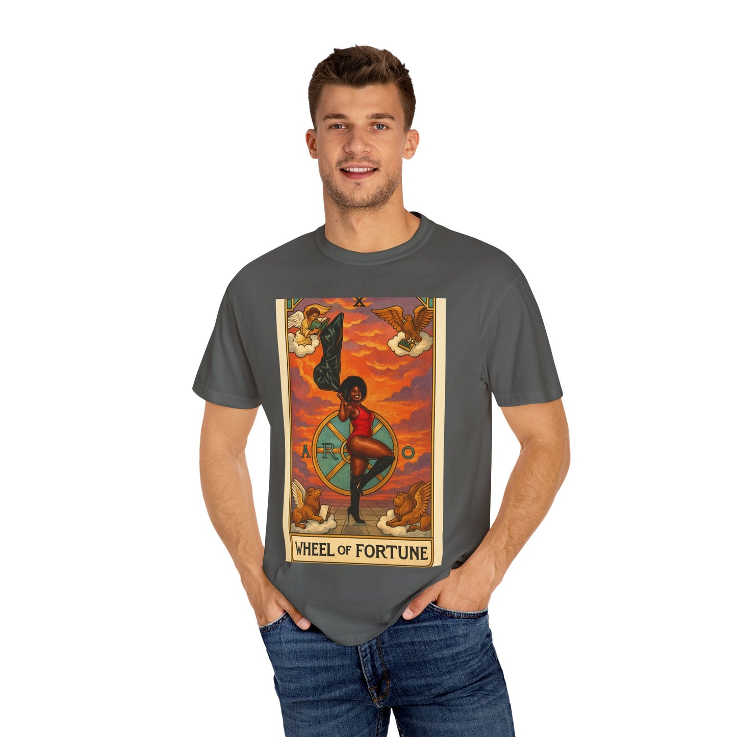The wheel of fortune oracle tee