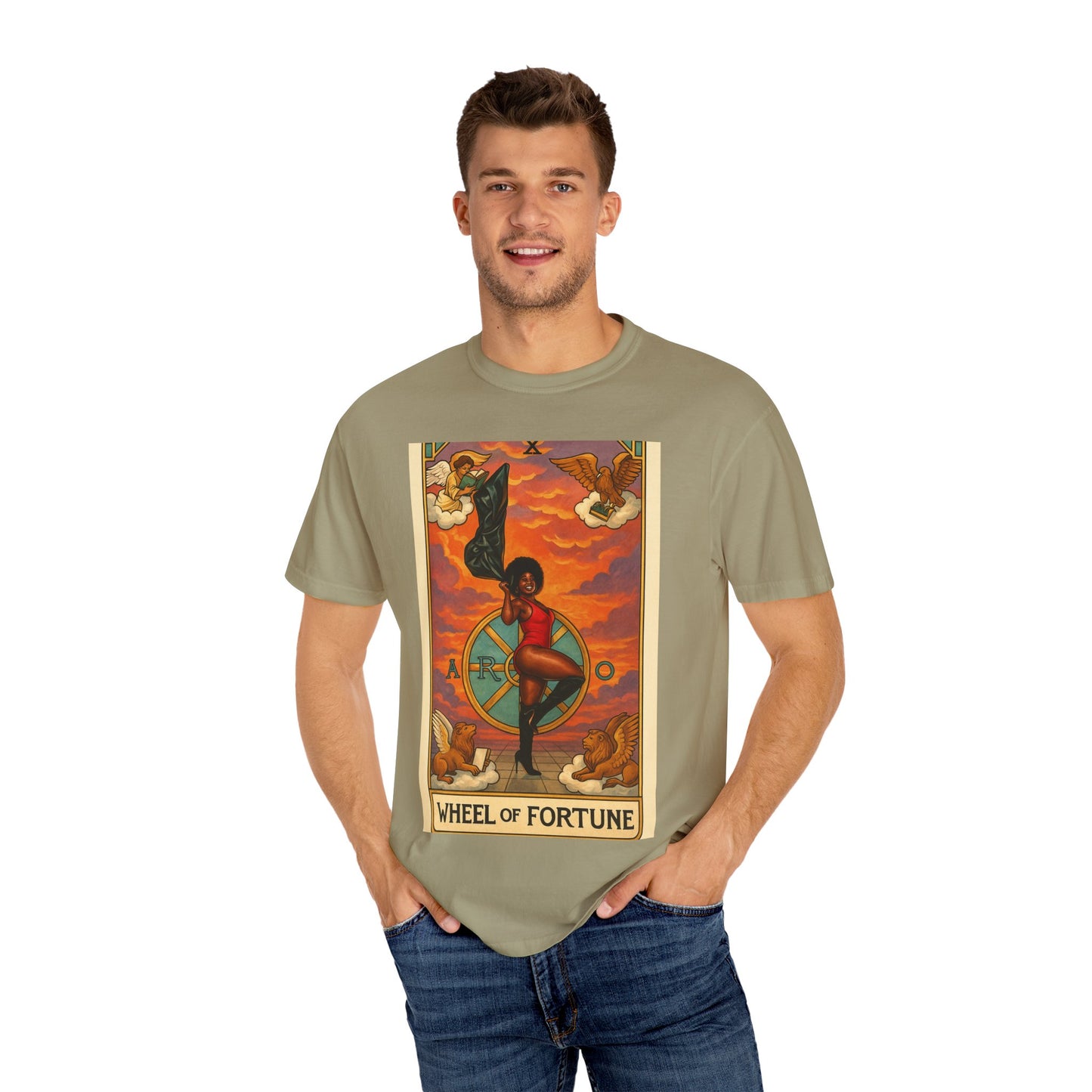 The wheel of fortune oracle tee