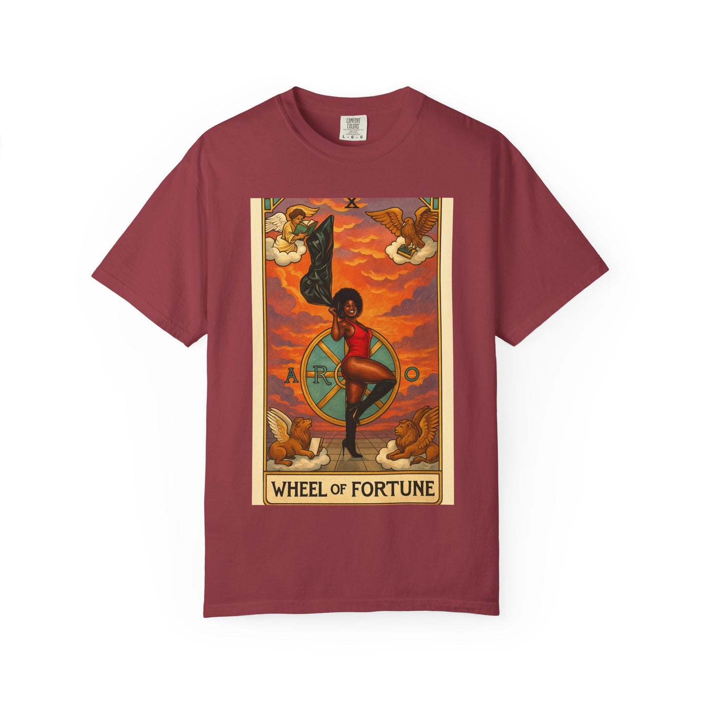 The wheel of fortune oracle tee