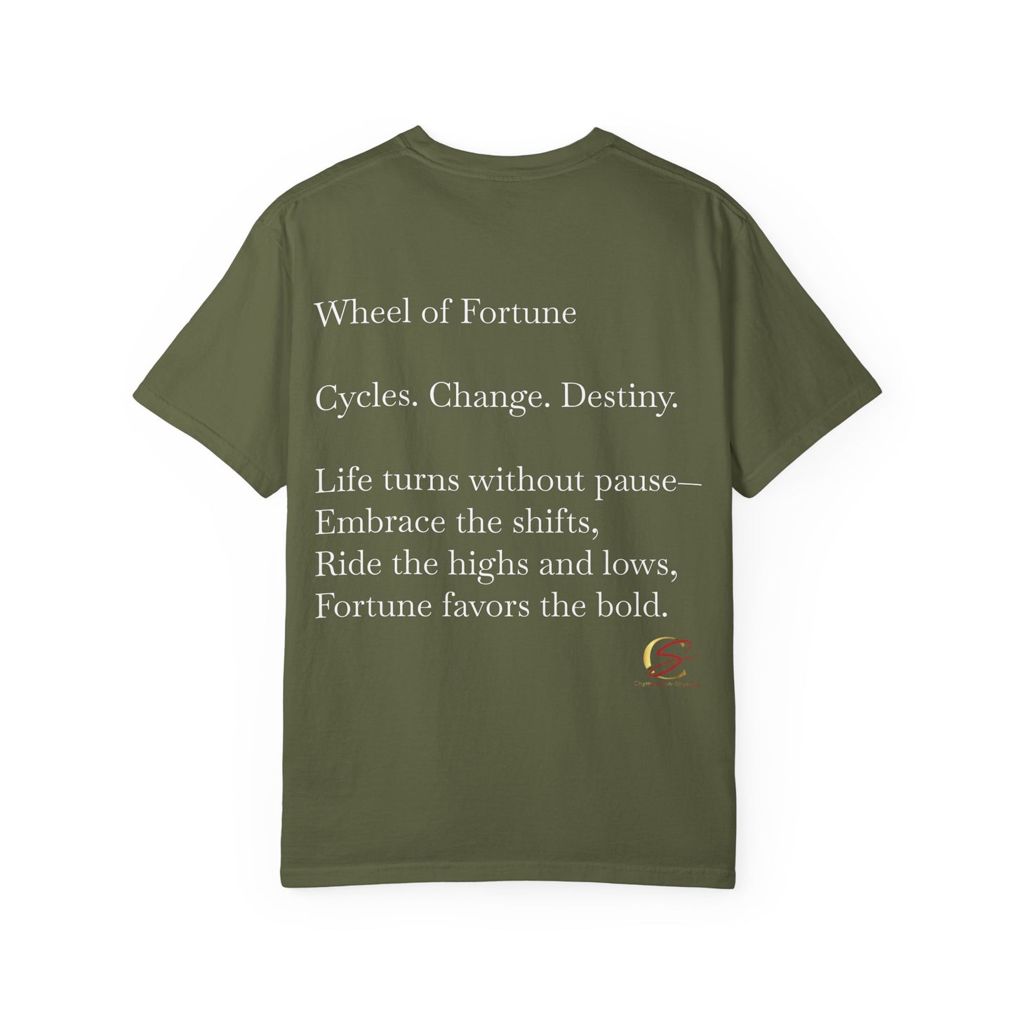 The wheel of fortune oracle tee