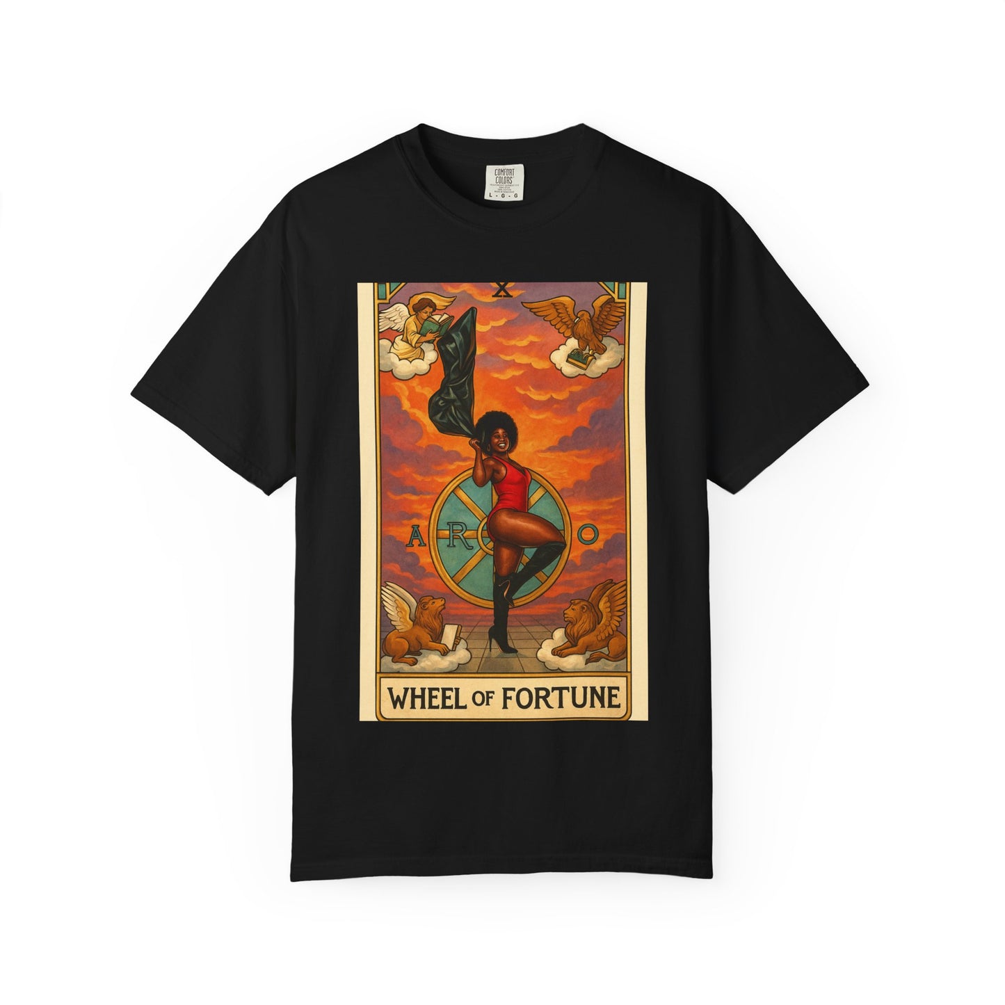 The wheel of fortune oracle tee