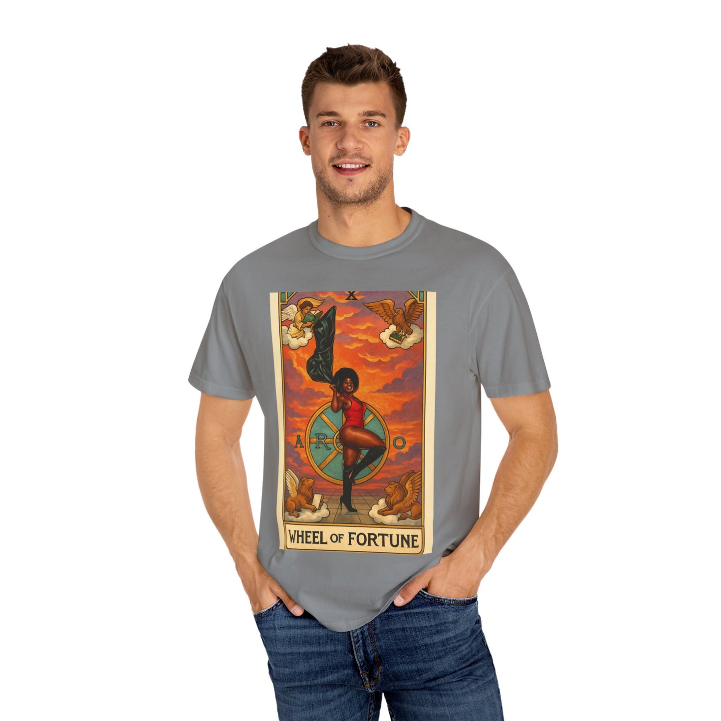 The wheel of fortune oracle tee