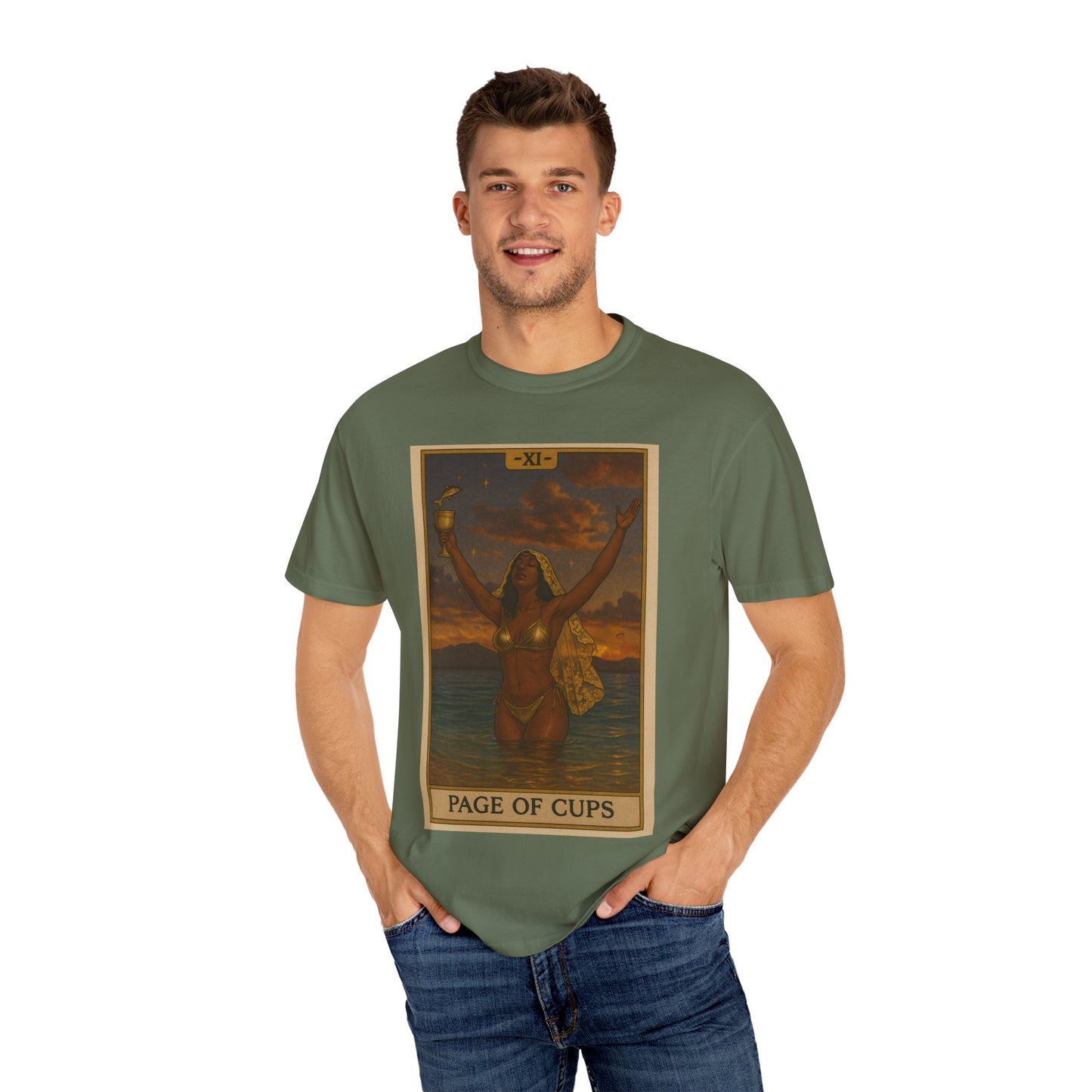 Page of cups Oracle Tee