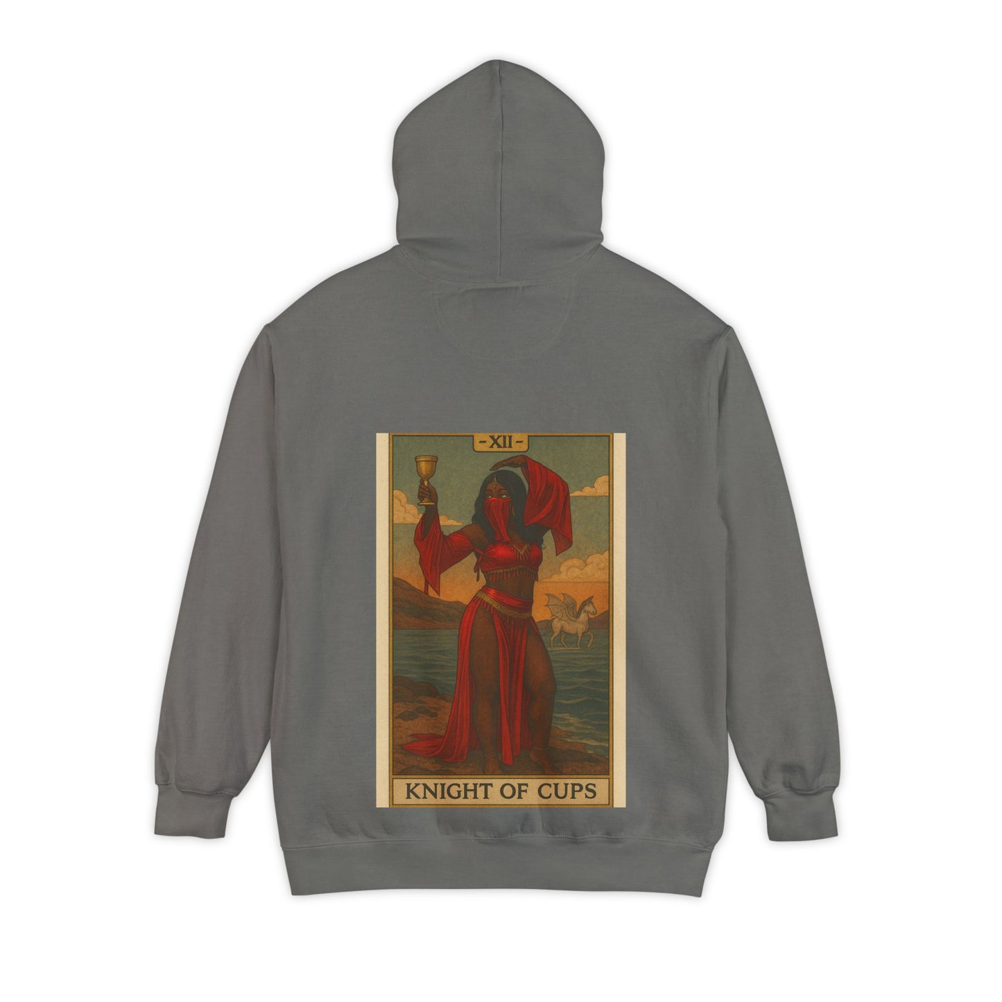 The hooded knight of cups