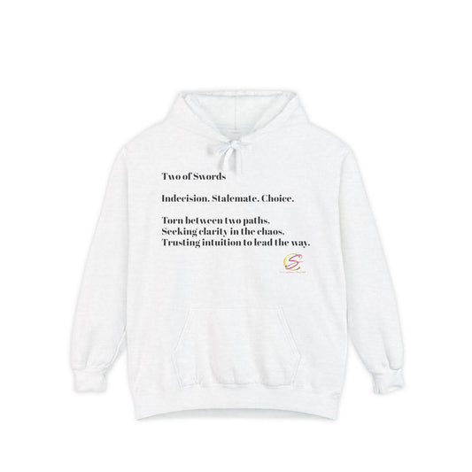 The hooded two of swords