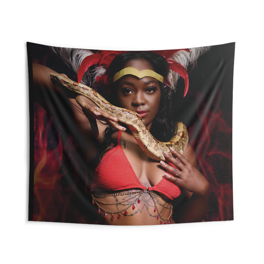The Fiery Snake Indoor Wall Tapestries