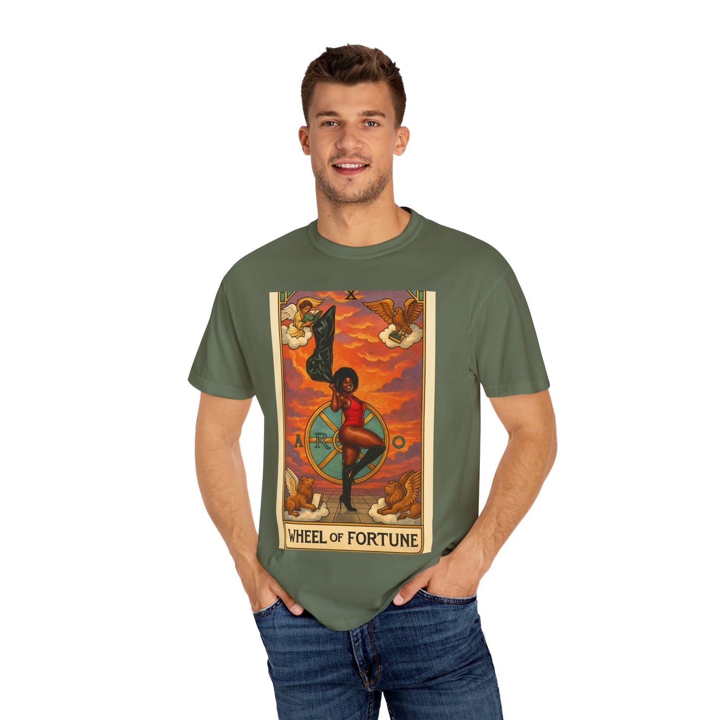The wheel of fortune oracle tee