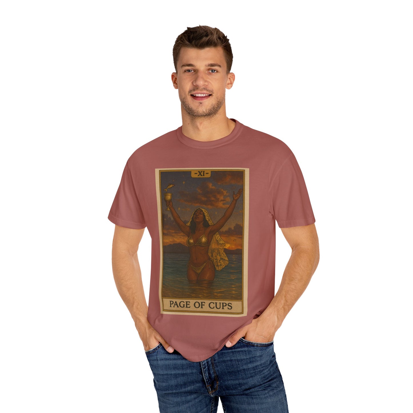 Page of cups Oracle Tee