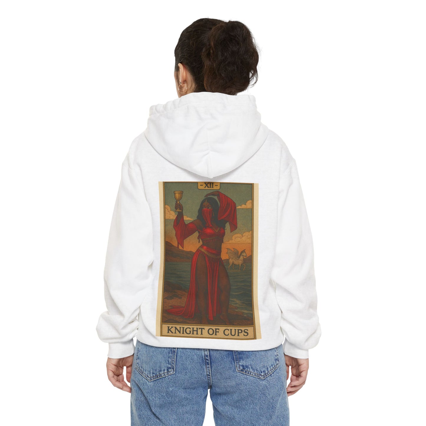 The hooded knight of cups