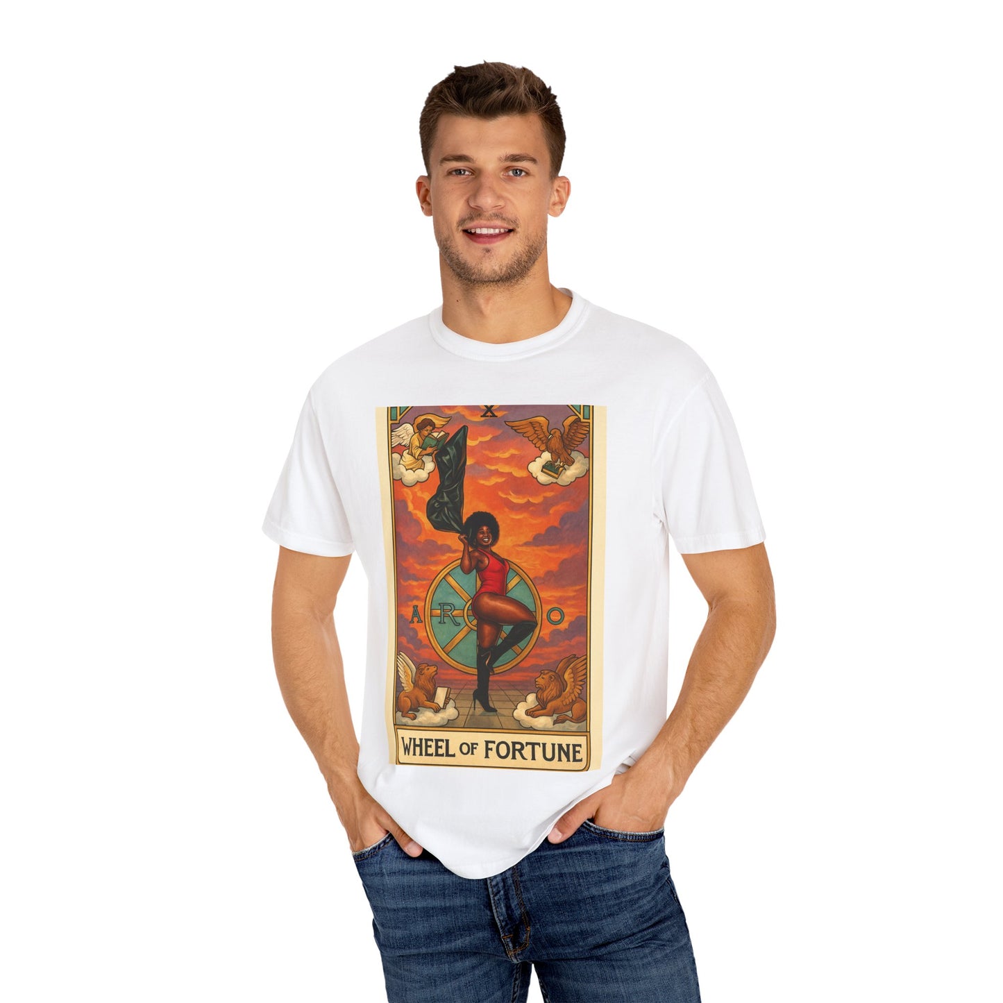 The wheel of fortune oracle tee