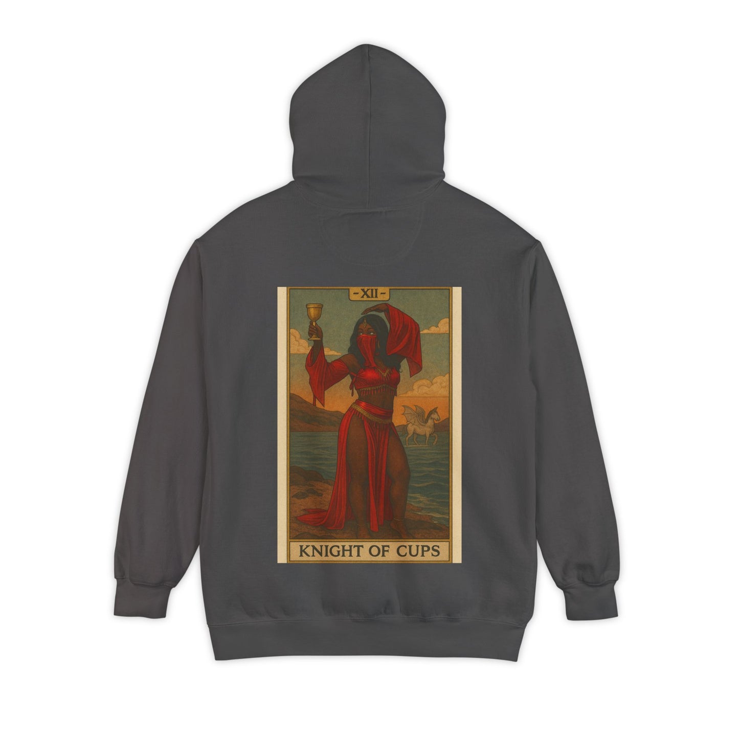 The hooded knight of cups