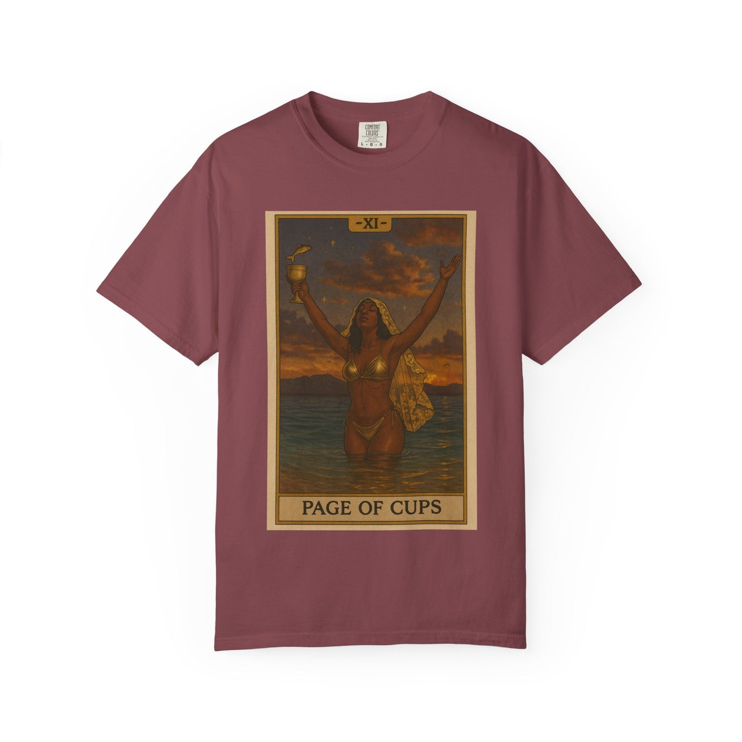 Page of cups Oracle Tee