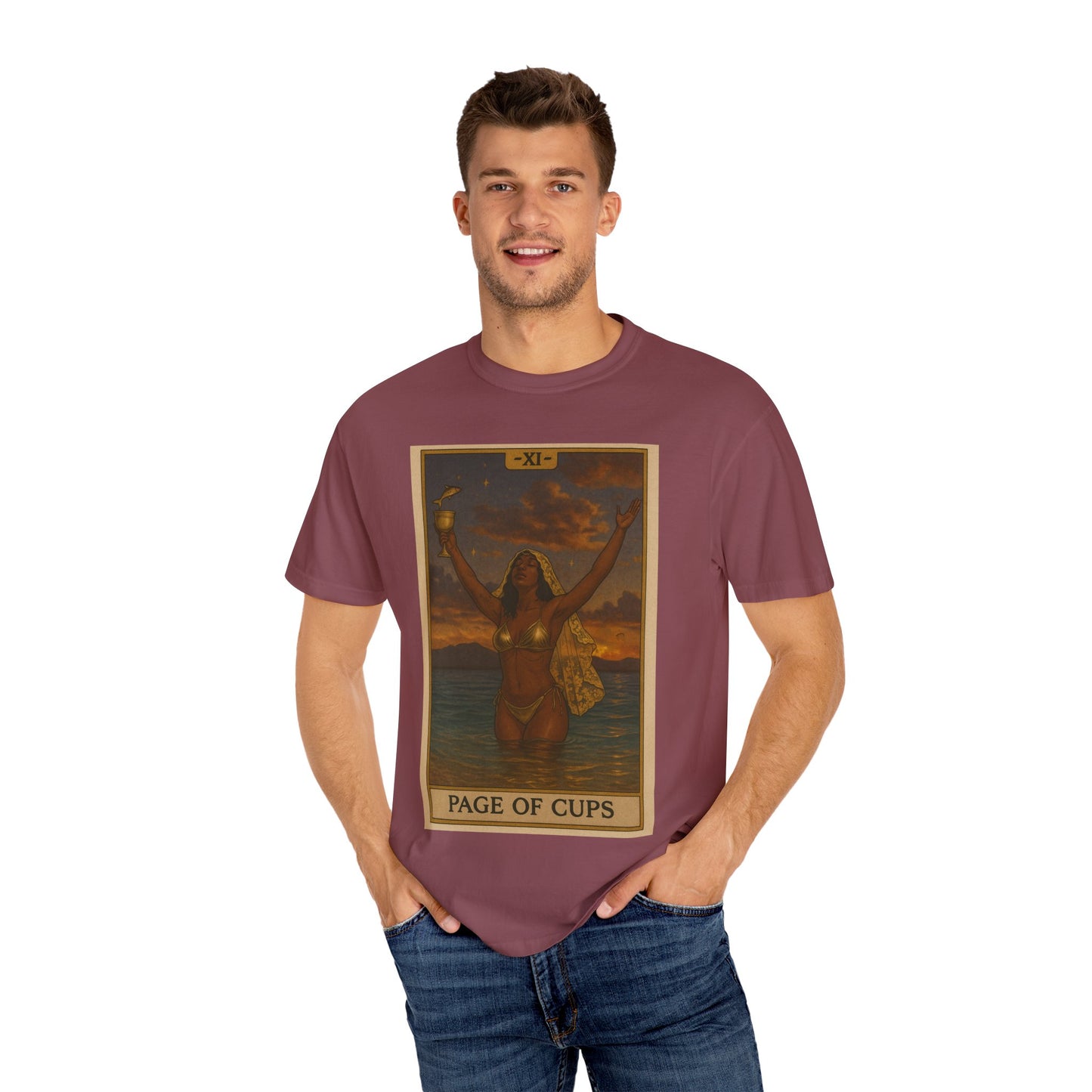 Page of cups Oracle Tee