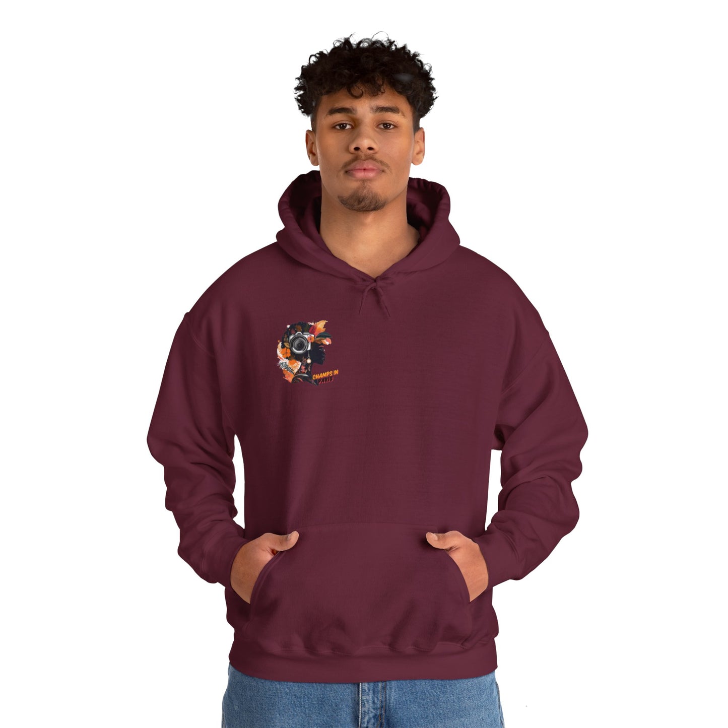 Champs in Hoodies Unisex Heavy Blend™ Hooded Sweatshirt