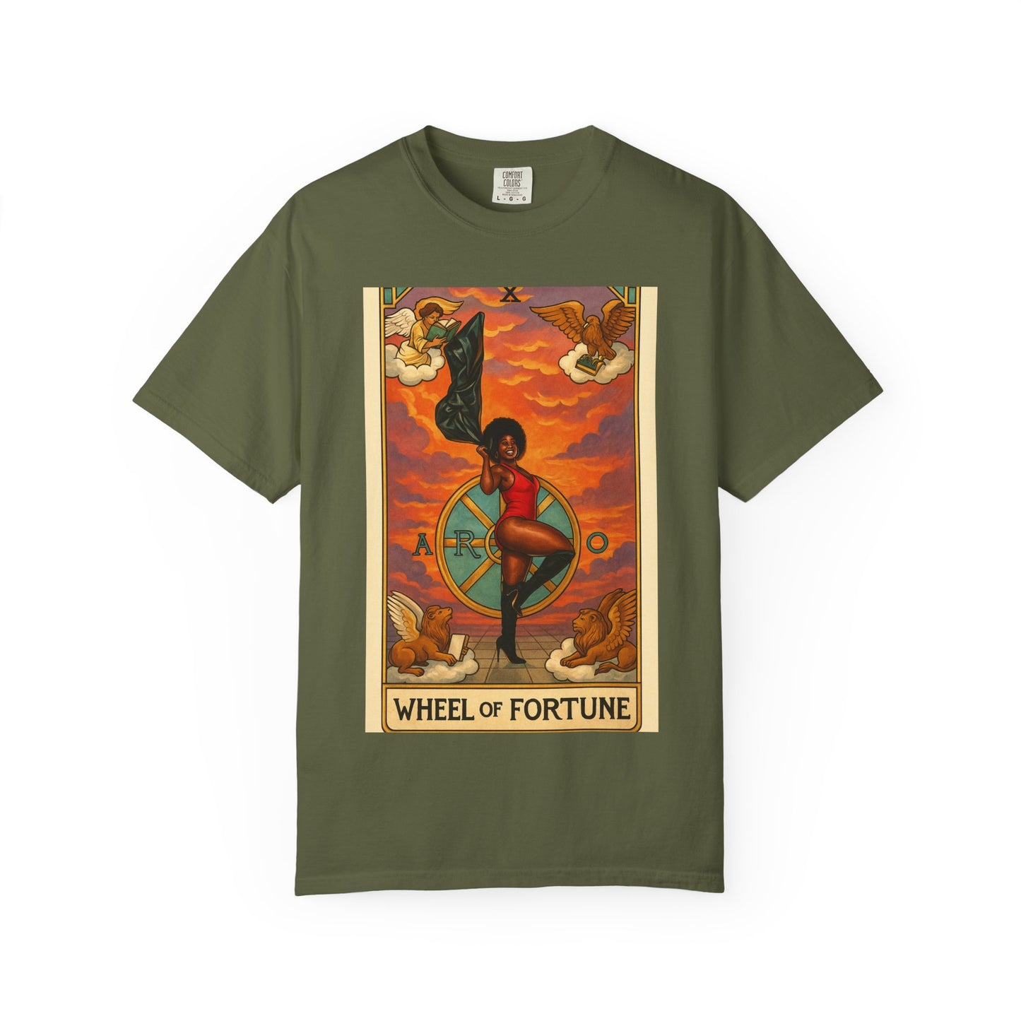The wheel of fortune oracle tee
