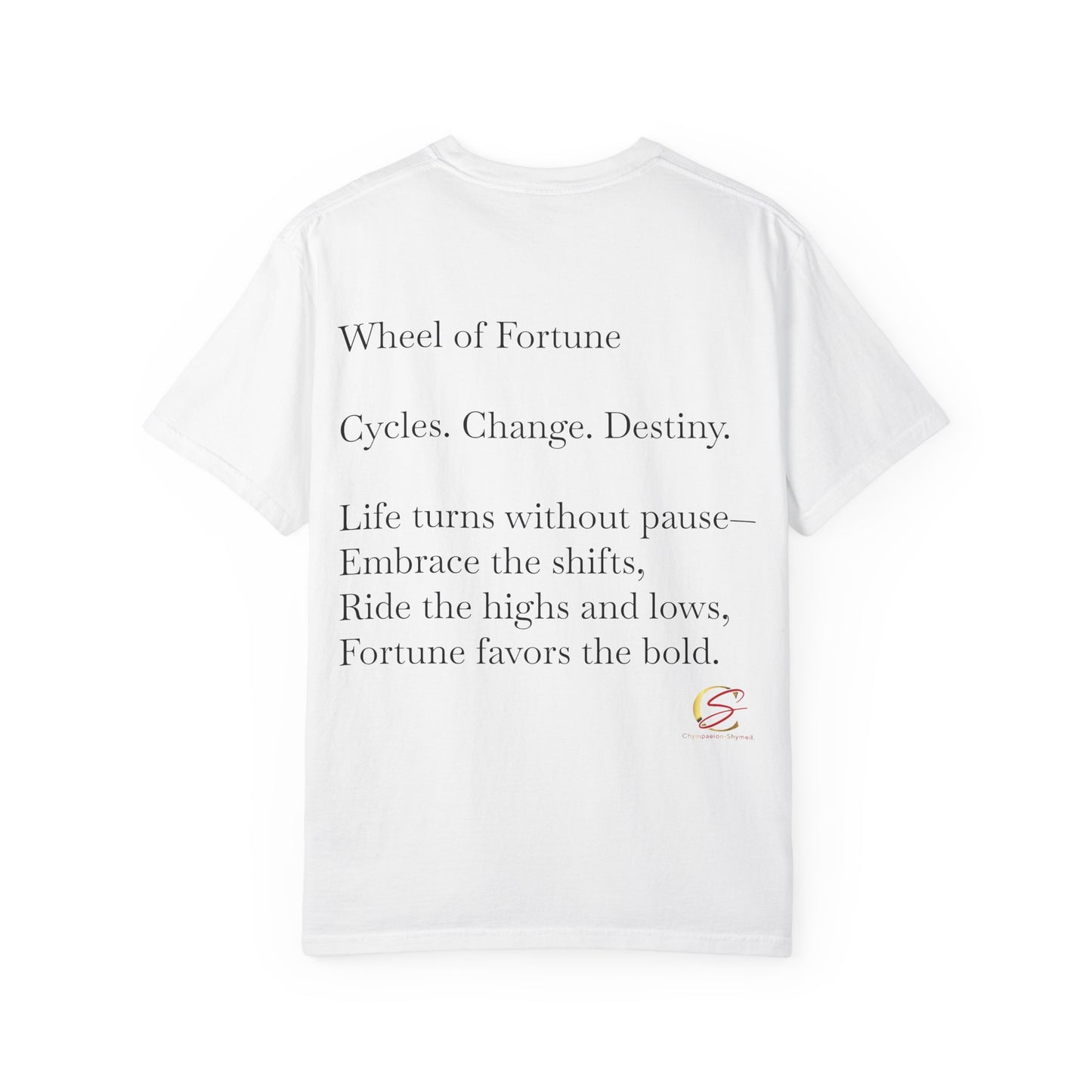 The wheel of fortune oracle tee