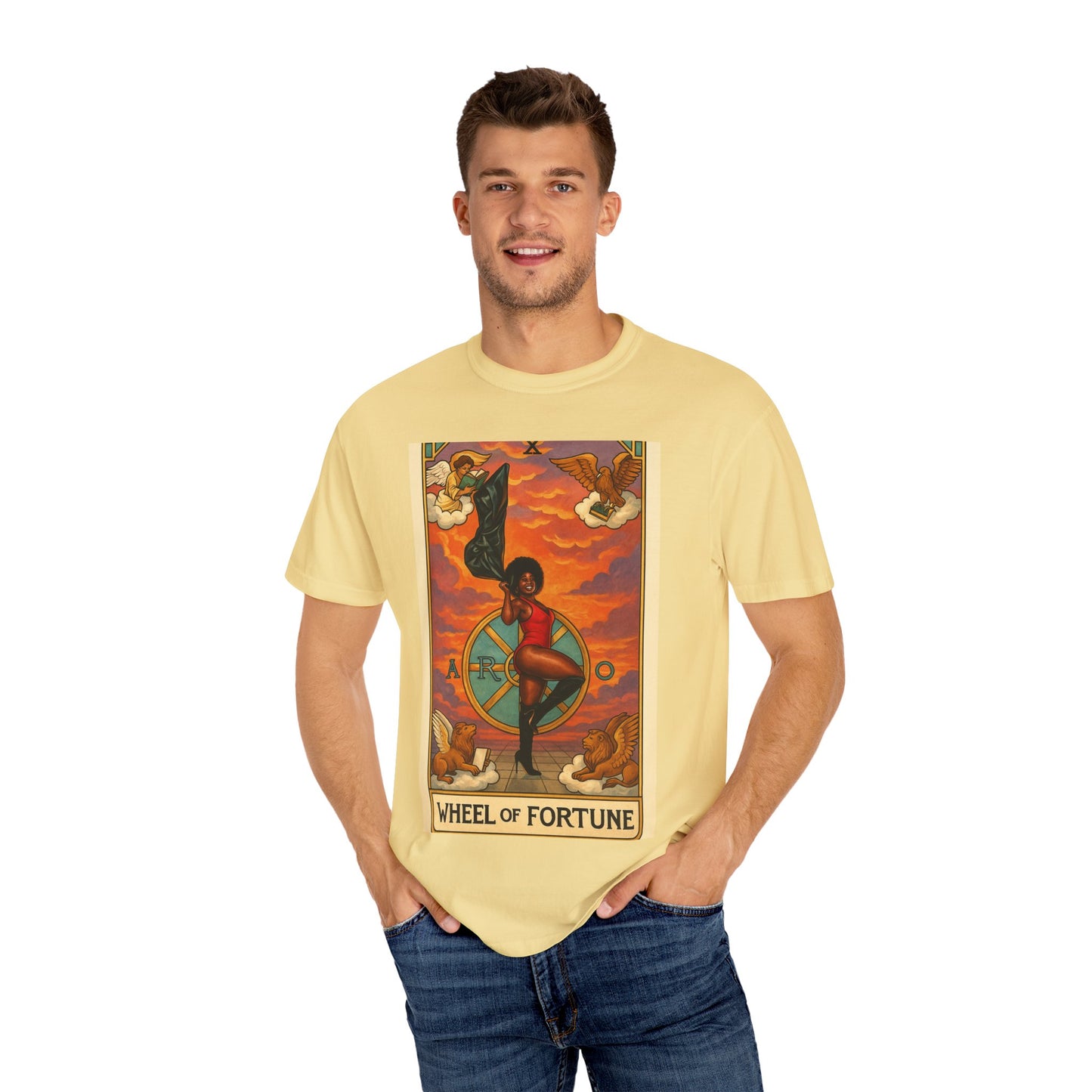The wheel of fortune oracle tee
